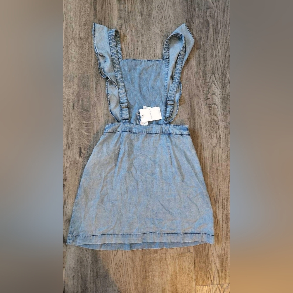 Soft denim romper
